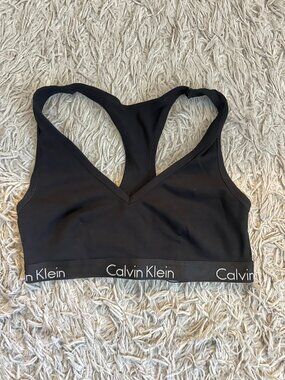 Black Calvin Klein Sports Bra